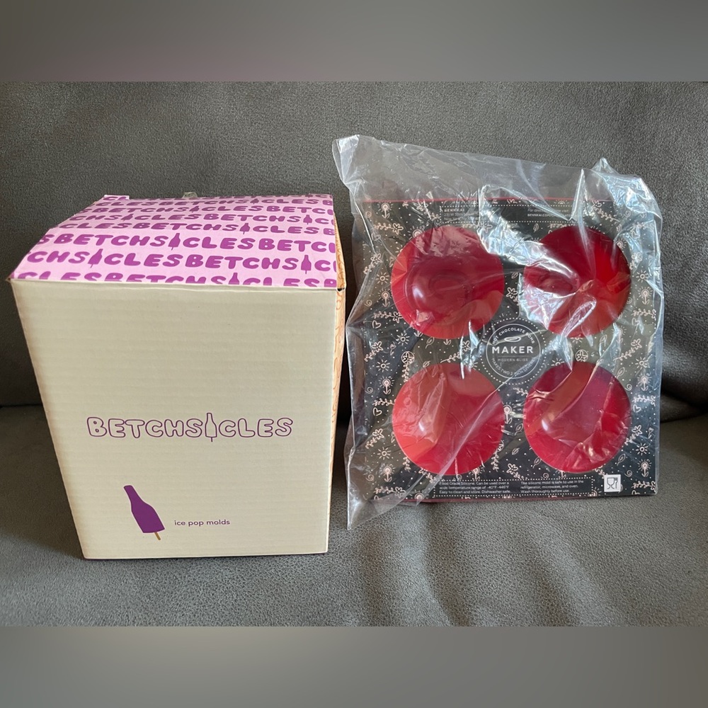 FabFitFun Bundle Summer & Winter Molds-Includes Popsicles & Hot Chocolate Bombs